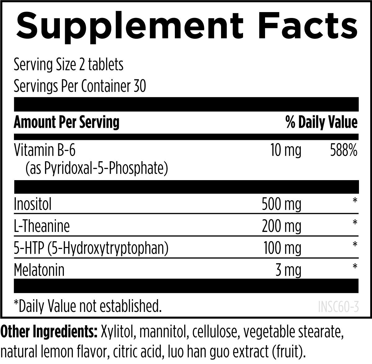Insomnitol™ Chewables-60 chewable tablets