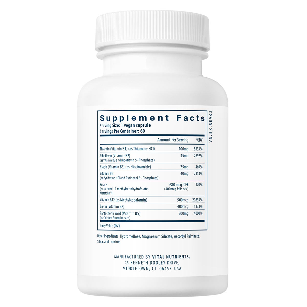 B-Complex - 60 Vegan Capsules