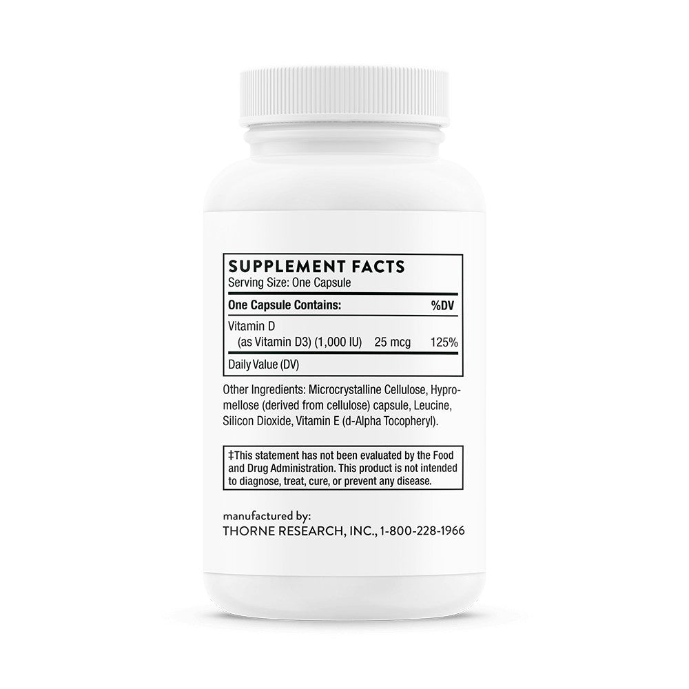 Vitamin D-1,000 - 90 Capsules