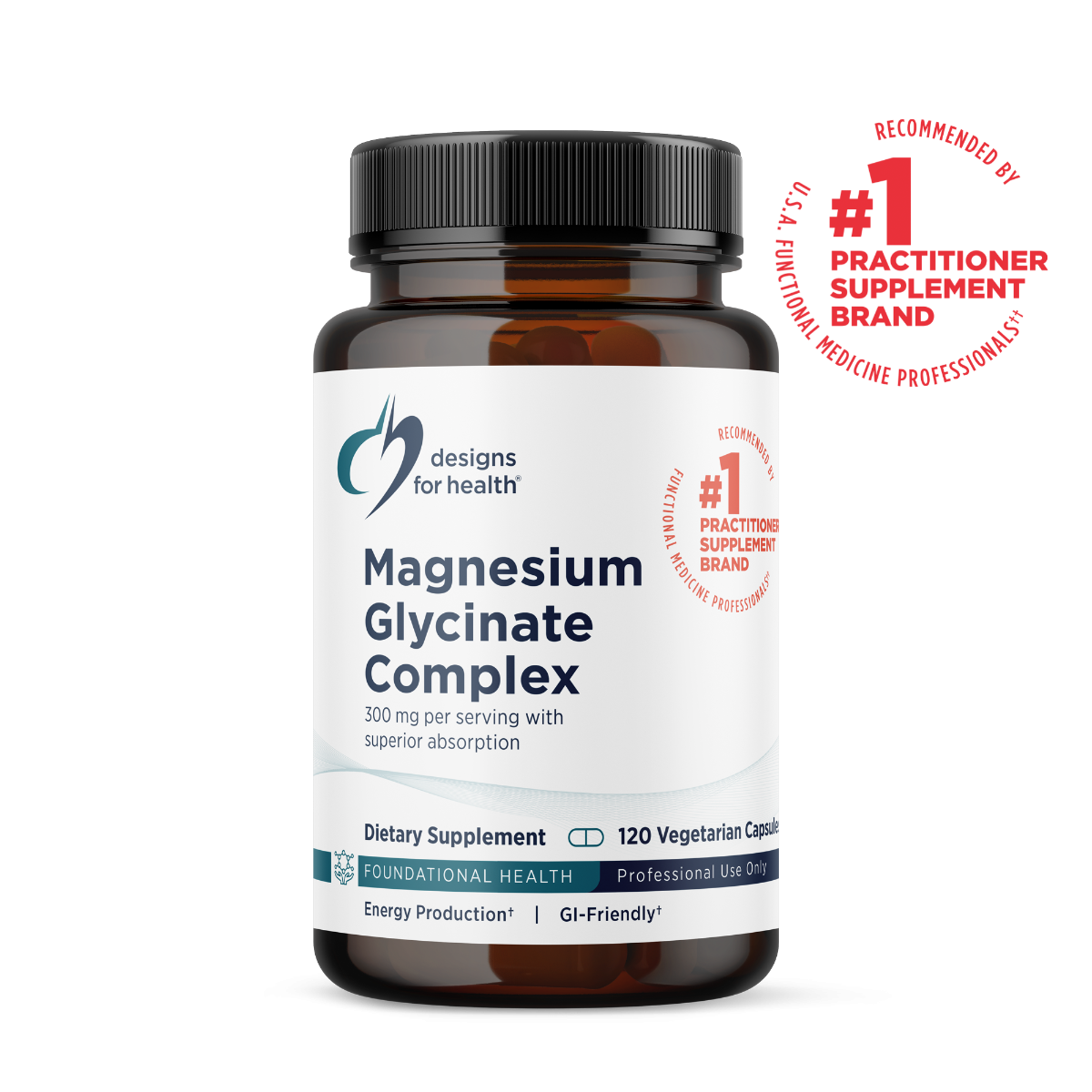 Magnesium Glycinate Complex 120 Capsules
