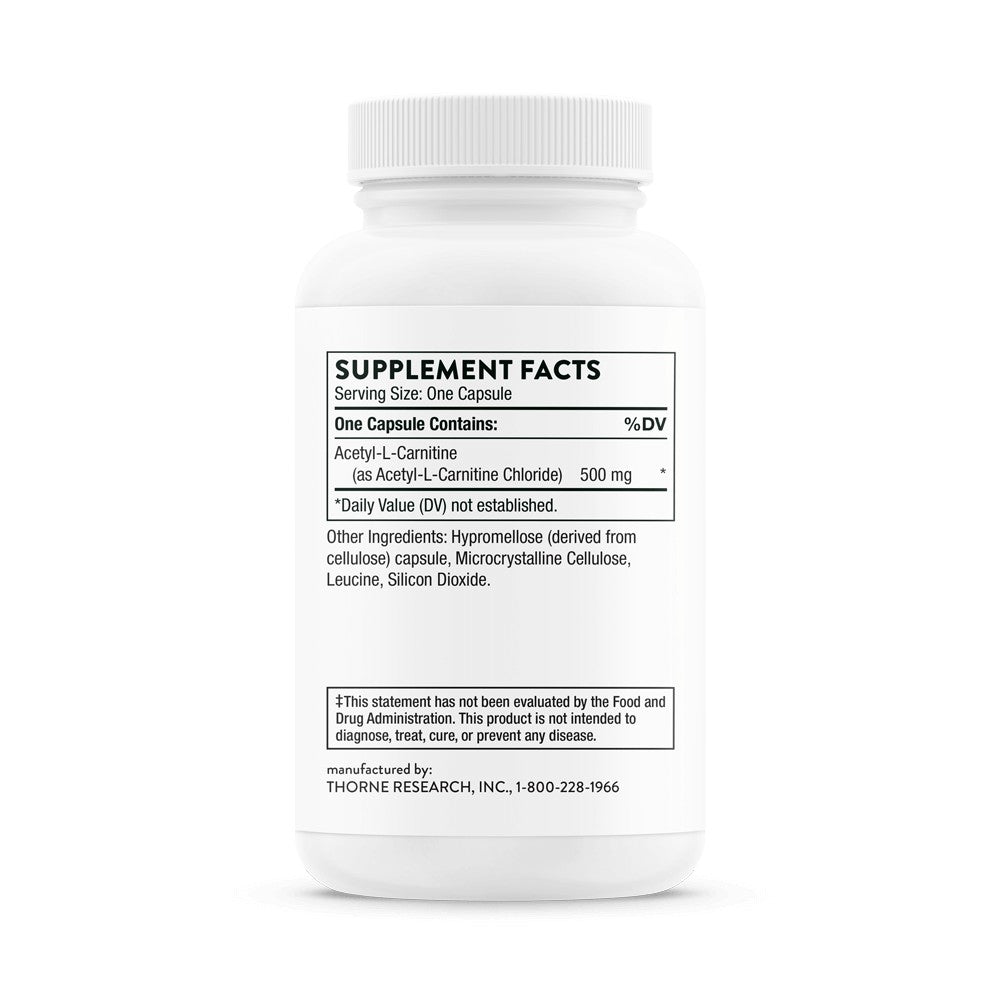 Acetyl-L-Carnitine 500 mg - 60 Capsules