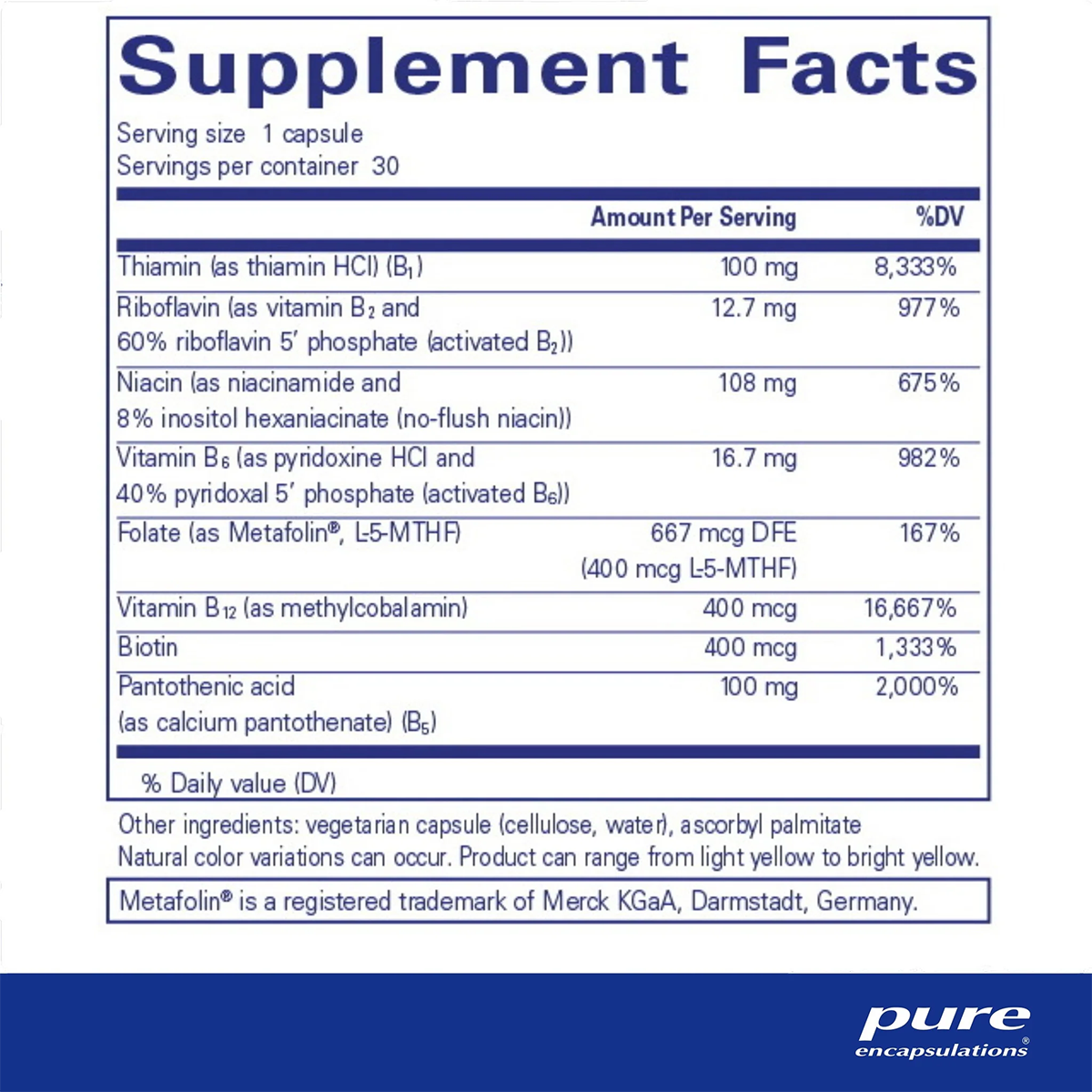 B-Complex Plus, Broad-spectrum B vitamin support for multiple levels of health