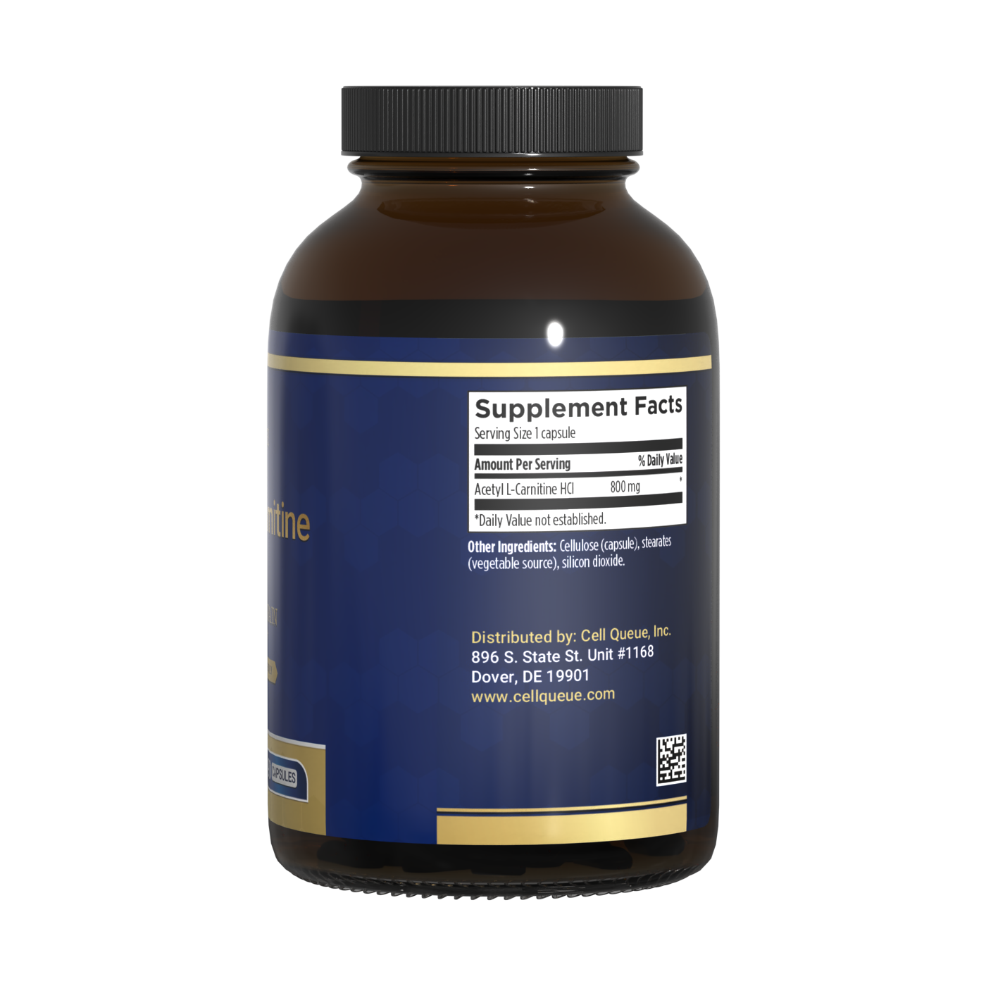 Acetyl-L-Carnitine - Healthy Brain and Cognition Support, 90capsules