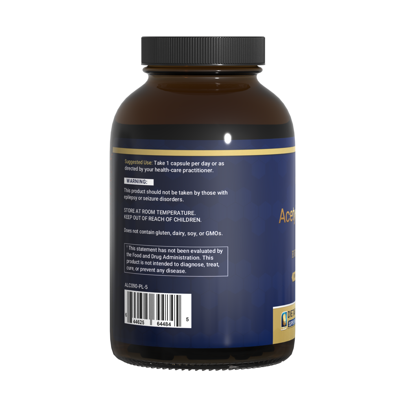 Acetyl-L-Carnitine - Healthy Brain and Cognition Support, 90capsules