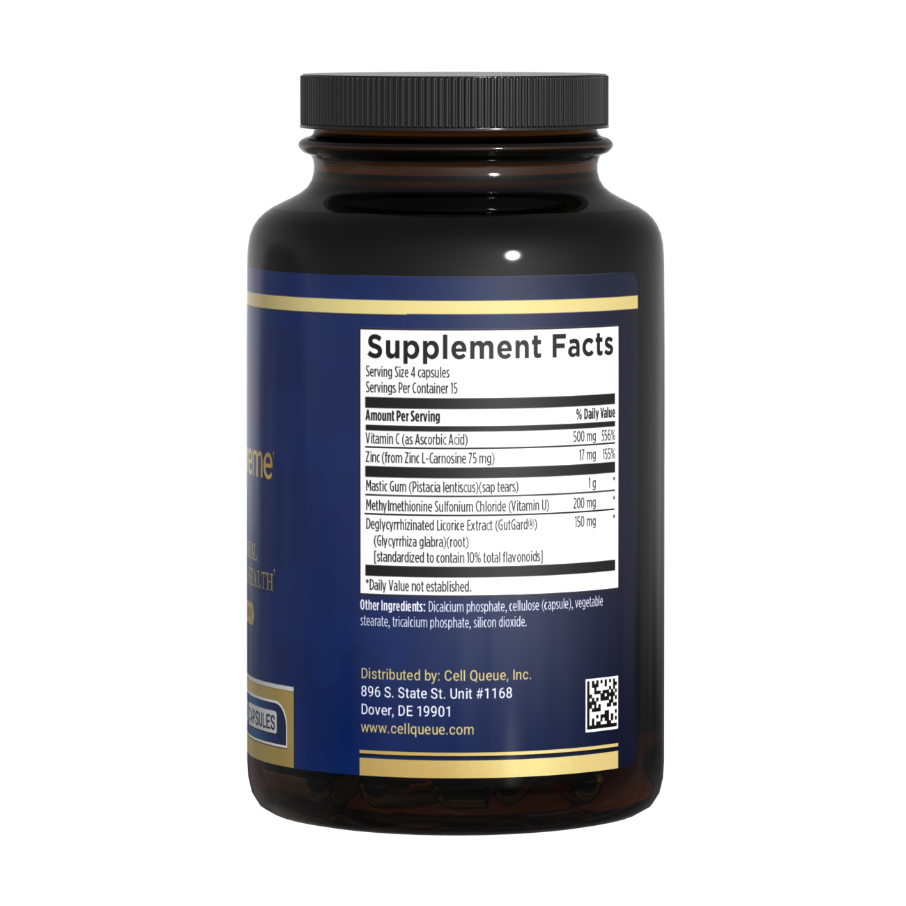 Gastro Supreme - Gastrointestinal + Mucosal Health Support, 60 capsules