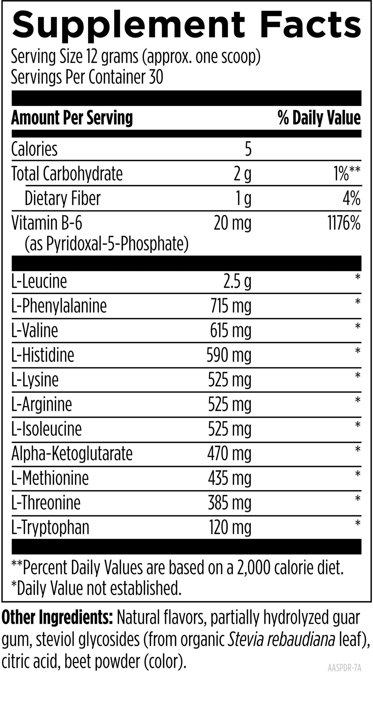 Amino Acid Supreme™ - 360 g (12.7 oz) powder Fruit Punch