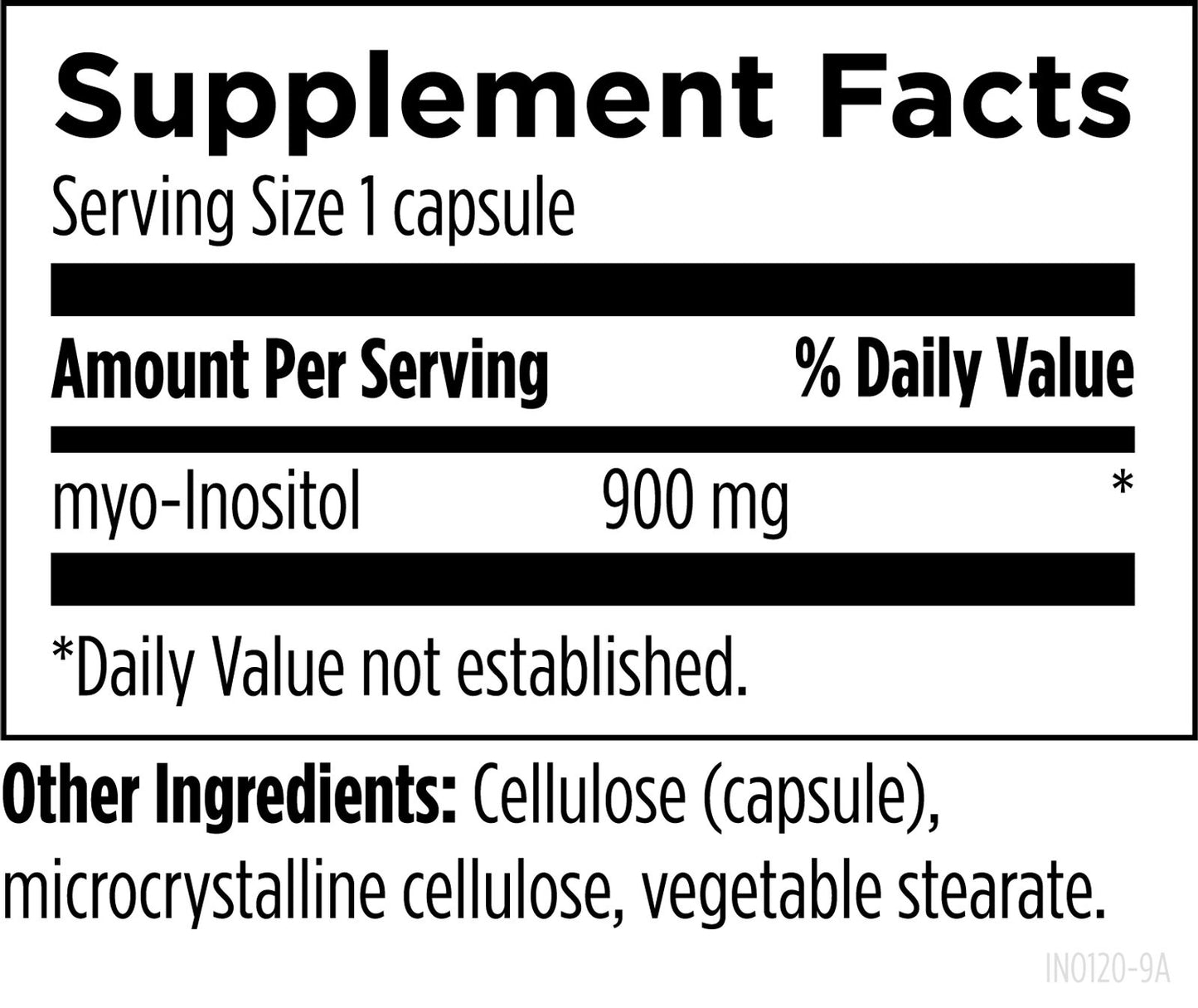 Inositol-120 capsules