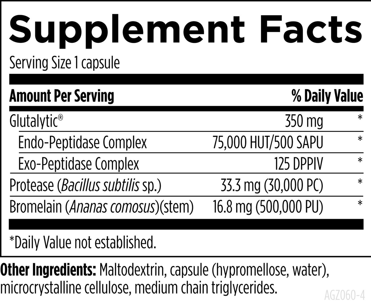 AllerGzyme™ - 60 capsules