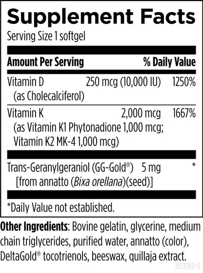 D-Evail™ 10K-60 softgels