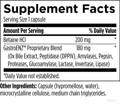 Digestzymes™-180 capsules