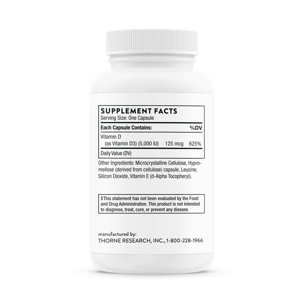 Vitamin D-5,000 - 60 Capsules