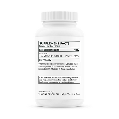 Vitamin D-5,000 - 60 Capsules