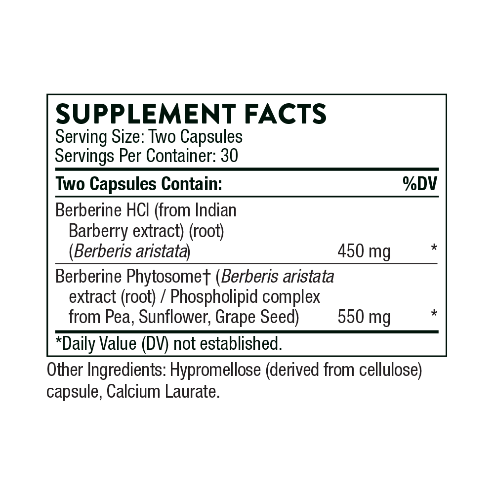 Berberine  - 60 Capsules