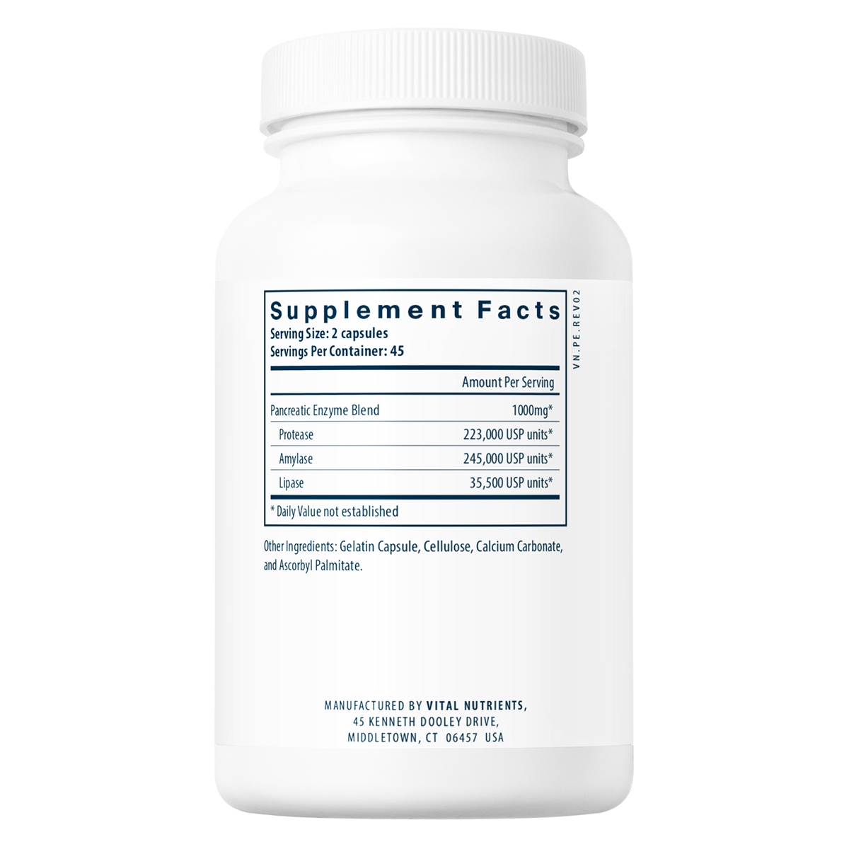 Pancreatic Enzymes 1,000 mg - 90 Capsules