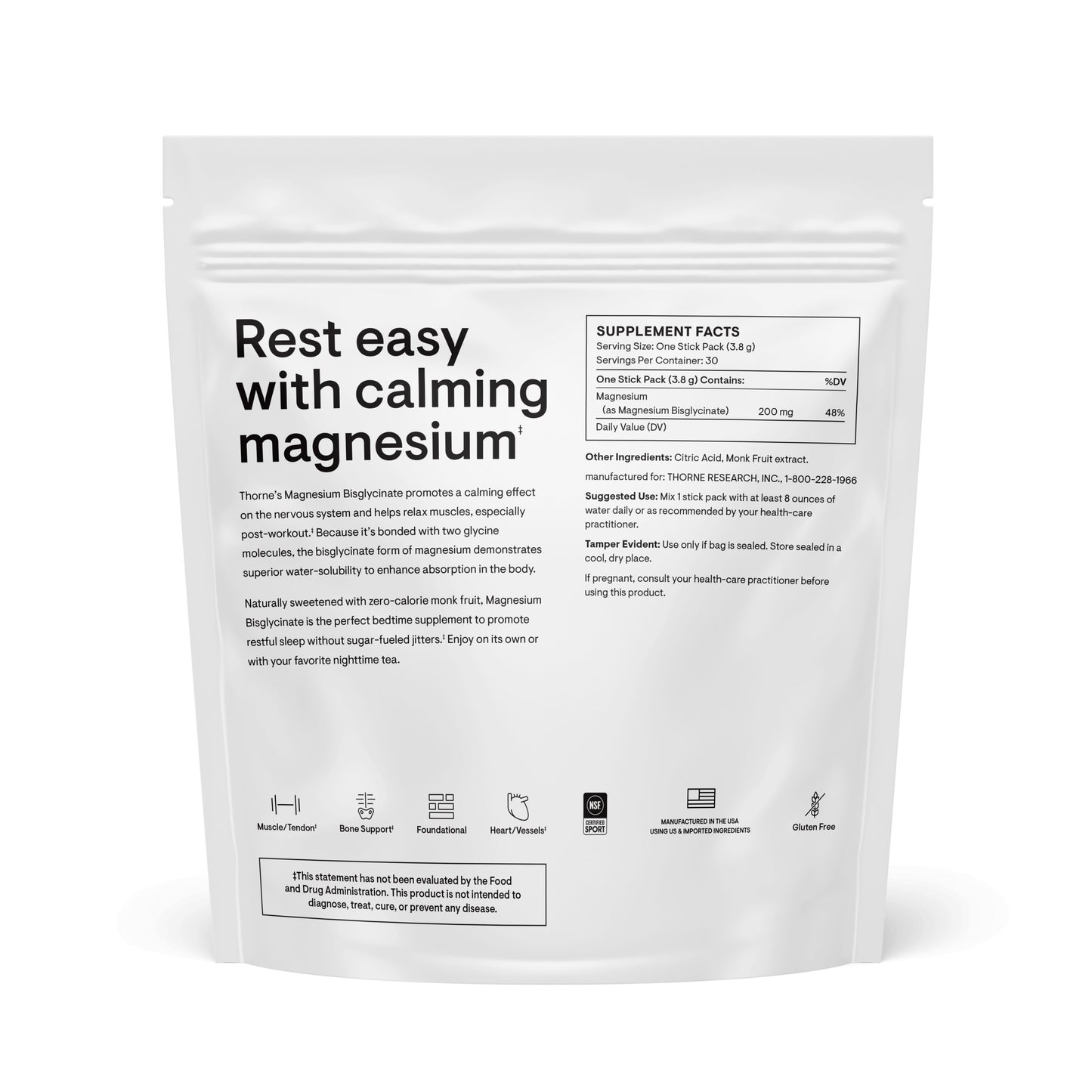Magnesium Bisglycinate - Travel Packs