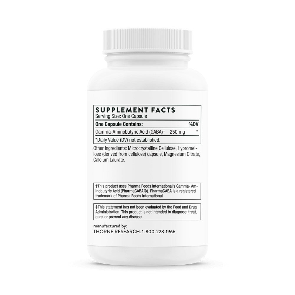 PharmaGABA-250 - 60 Capsules