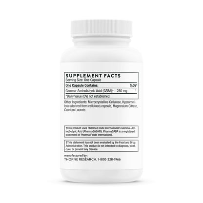 PharmaGABA-250 - 60 Capsules