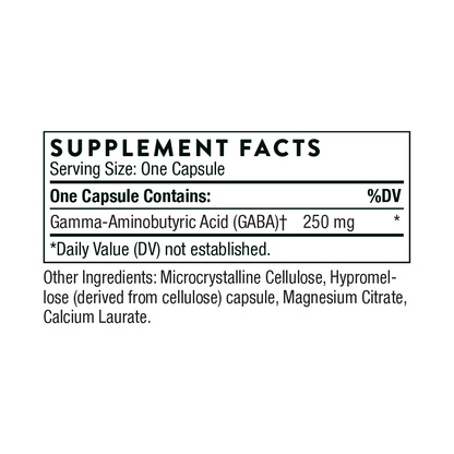 PharmaGABA-250 - 60 Capsules