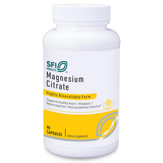 Magnesium Citrate - 90 Vegetarian Capsules