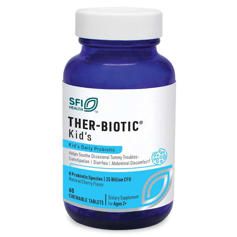 Ther-Biotic Kid's Probiotic Chewables  - 60 Chewable Tablets