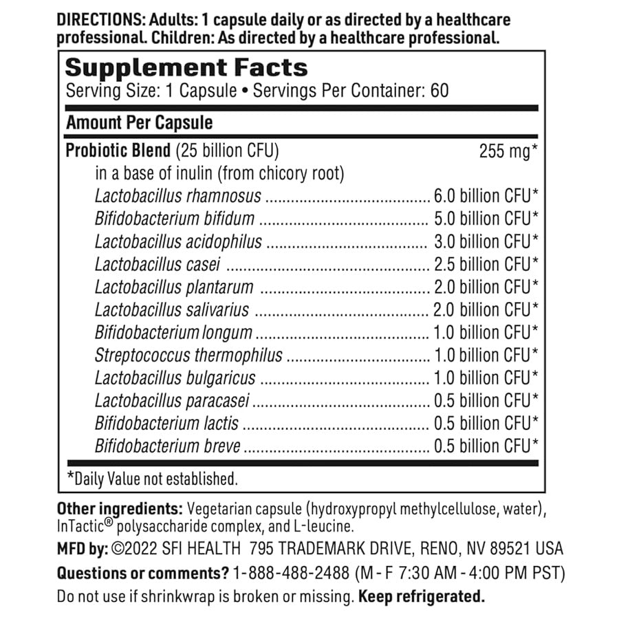 Ther-Biotic Complete Probiotic 25 Billion CFU