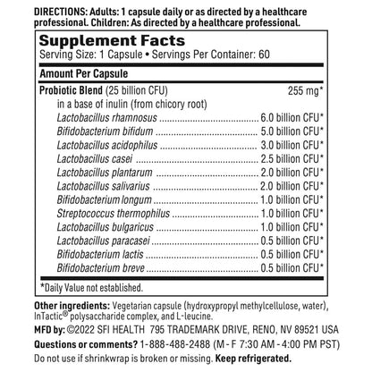 Ther-Biotic Complete Probiotic 25 Billion CFU