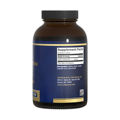 Acetyl-L-Carnitine - Healthy Brain and Cognition Support, 90capsules