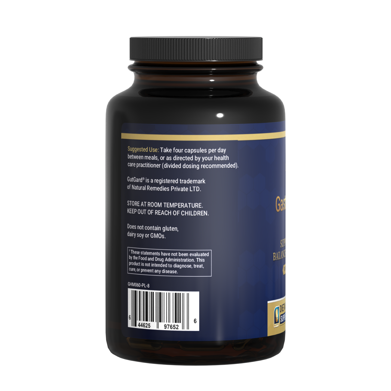 Gastro Supreme - Gastrointestinal + Mucosal Health Support, 60 capsules
