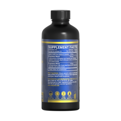 Lipo Liver Sauce, Liposomal Liver Detox & Cleanse Supplement - 100ml/3.38 oz)