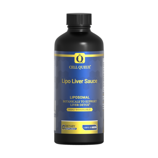 Lipo Liver Sauce, Liposomal Liver Detox & Cleanse Supplement - 100ml/3.38 oz)