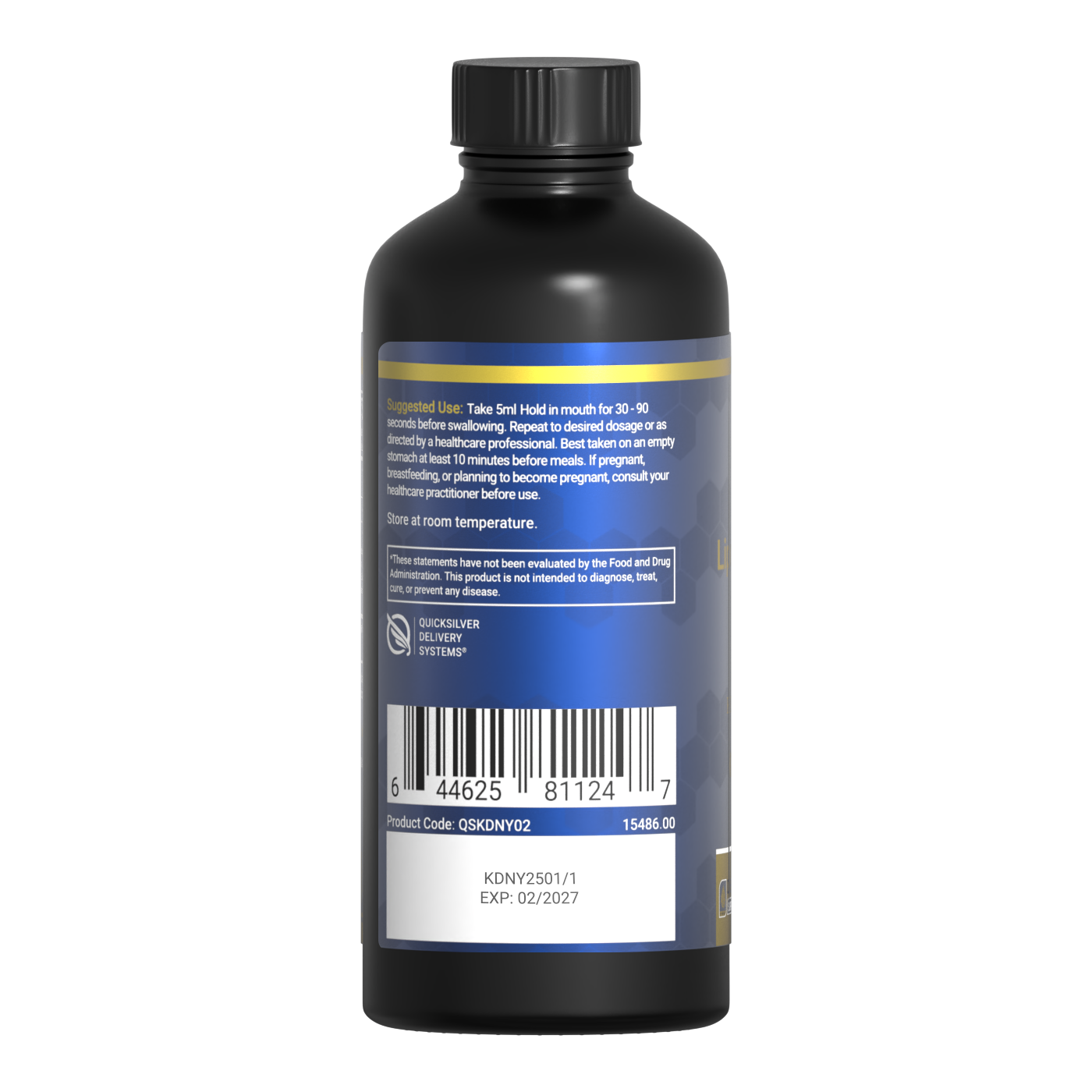 Lipo Kidney Care - Kidney Cleanse & Lymphatic Drainage 3.38 FL OZ (100ml)