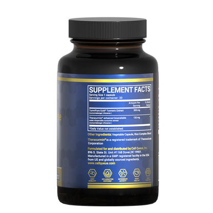 TurmiVital Elite, High Absorption Turmeric & Curcumin Supplement - 30 Capsules