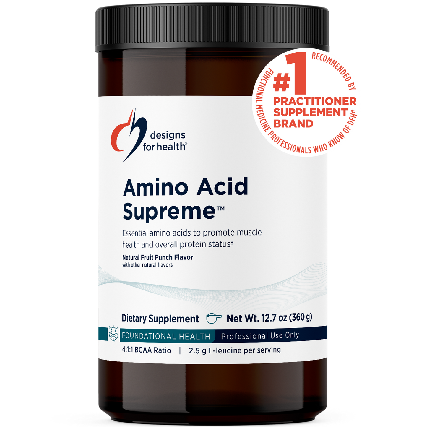 Amino Acid Supreme™ - 360 g (12.7 oz) powder Fruit Punch