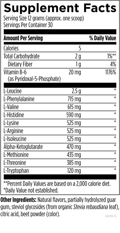Amino Acid Supreme™ - 360 g (12.7 oz) powder Fruit Punch