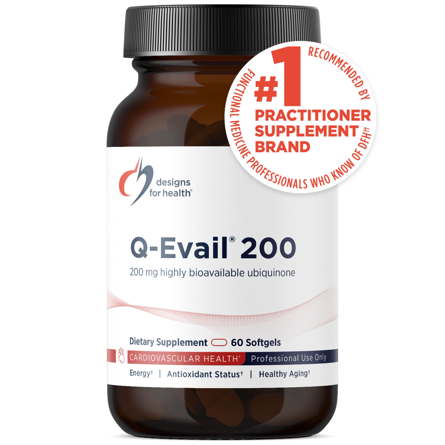 Q-Evail® 200 - 60 softgels 200 mg