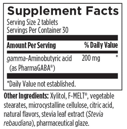 PharmaGABA®-60 chewable tablets
