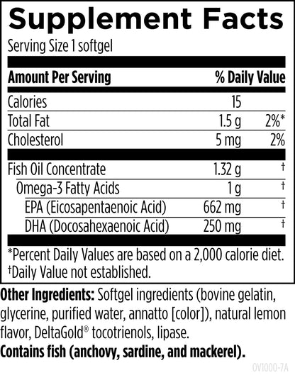 OmegAvail™ TG1000 - 60 softgels