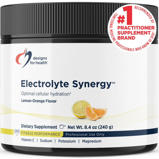 Electrolyte Synergy™-240 g (8.5 oz) powder Lemon-Orange
