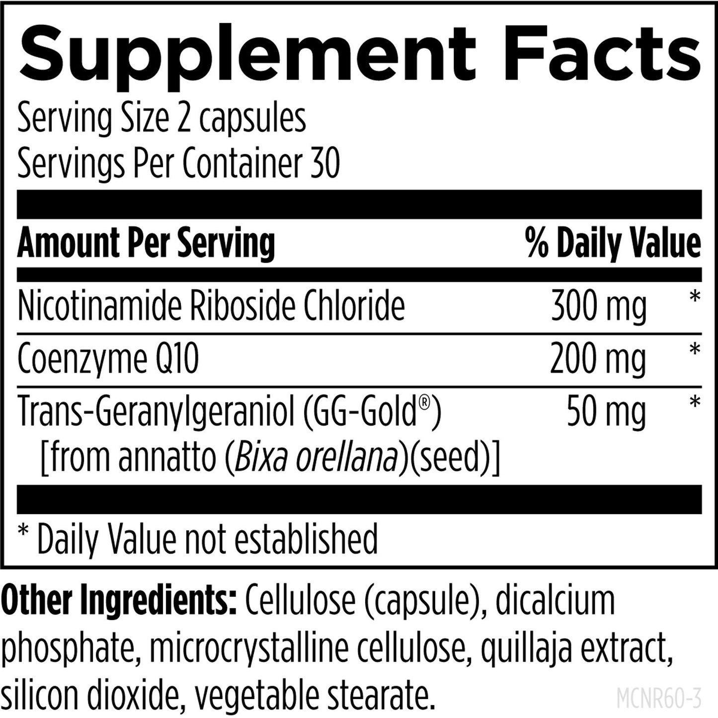 Mito-NR™ - 60 vegetarian capsules
