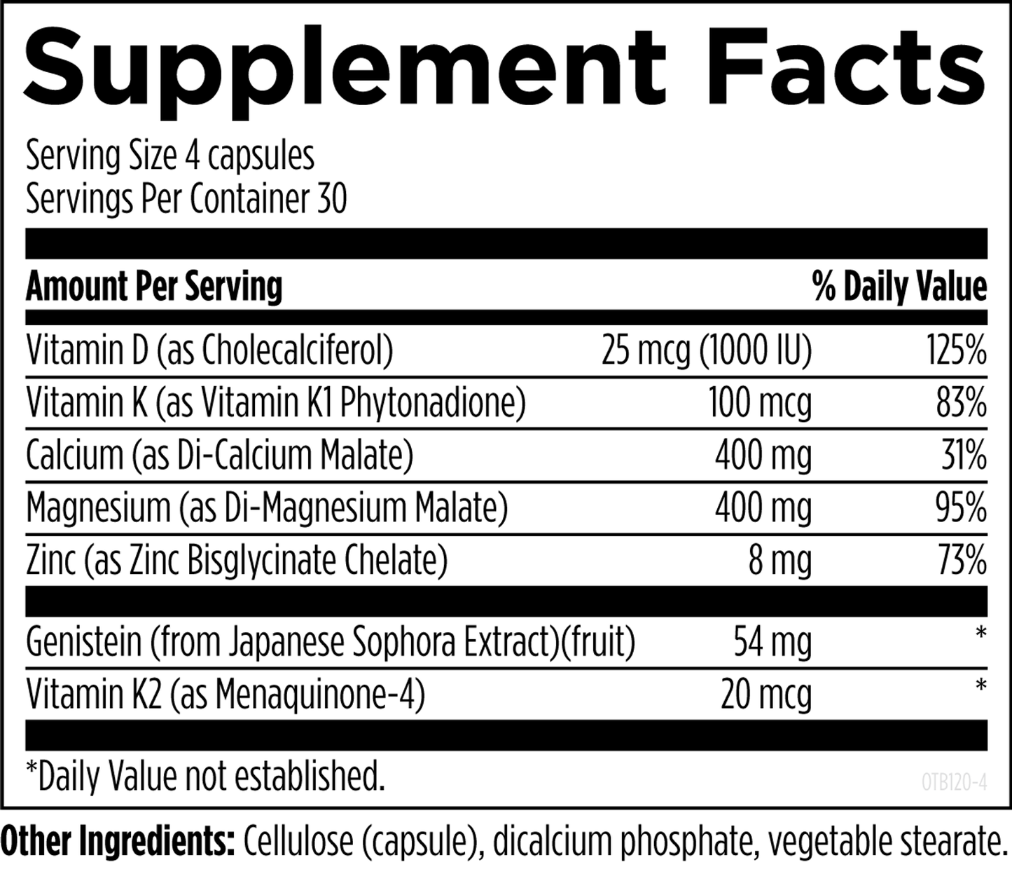 Osteoben® - 120 capsules