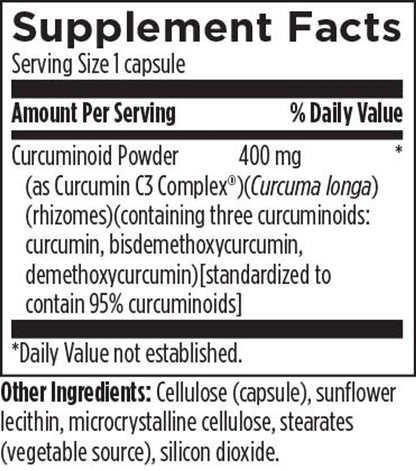 C3 Curcumin Complex - 60 capsules