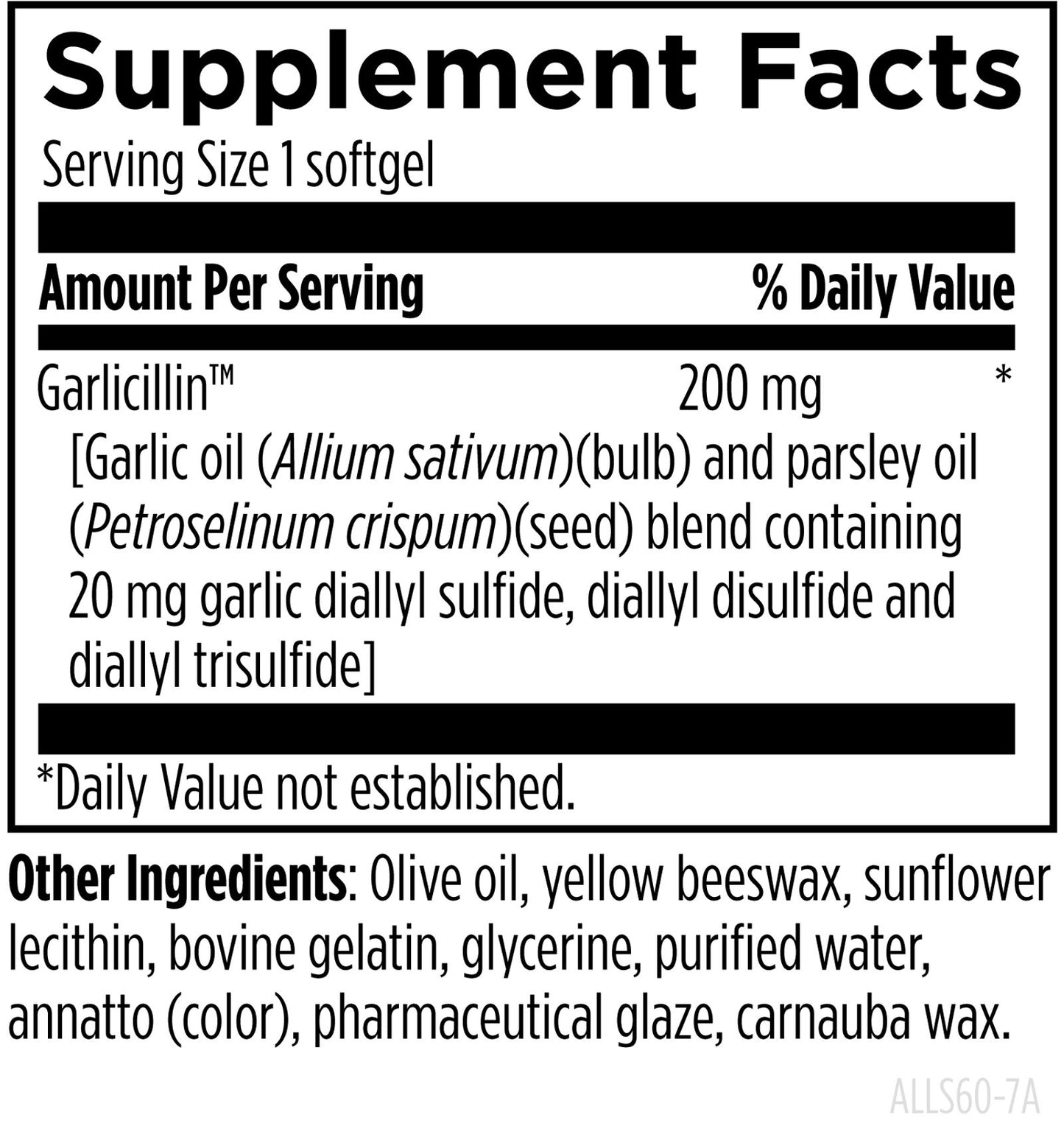 Allicillin™ - 60 capsules