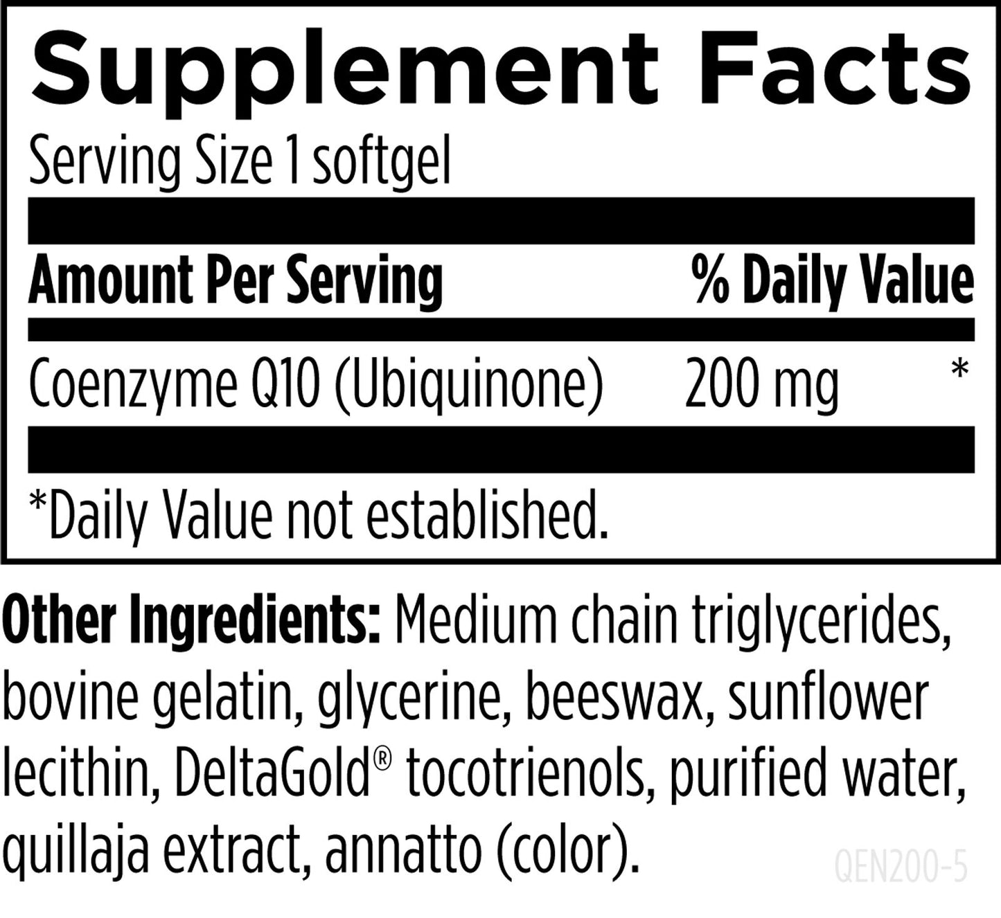 Q-Evail® 200 - 60 softgels 200 mg