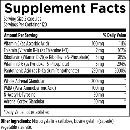 Adrenal Complex - 240 capsules
